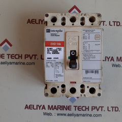 Cutler-hammer ehd 14k 3pole circuit breaker ehd3060l