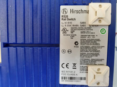 Hirschmann Rs20 Rail Switch Rs20-0400T1T1Tdhehh04.1.01 18-30 Vac 50/60Hz