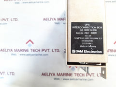 Sam electronics ups interconnection box ge 3030 g 008