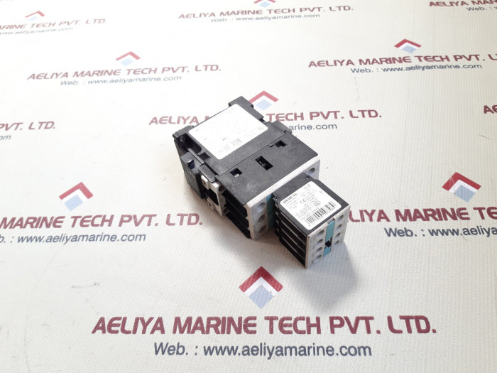 Siemens 3rt1026-1b contactor with auxiliary switch 3rh1921-1ha22