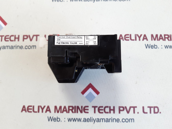 Fuji electric jem tr-3n thermal overload relay