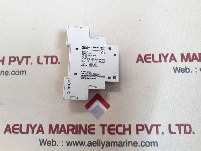 sprecher + schuh kt4-c-asa11 contact block