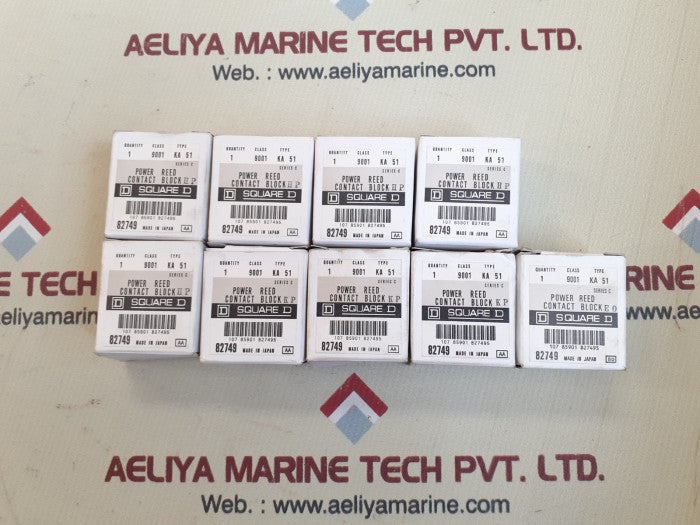 Square D Ka-51 Sealed Contact Switch Class 9001 Ser. C