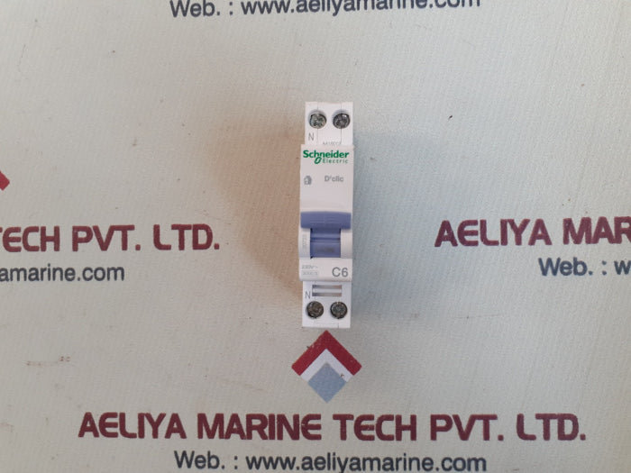 Schneider electric d`clic c6 circuit breaker