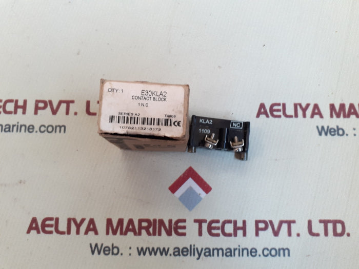 Eaton Cutler Hammer E30KLA2 Contact Block Series A2