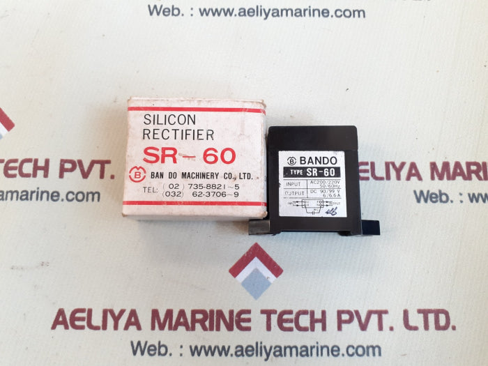 Bando Sr-60 Silicon Rectifier Module Ac 200/220V