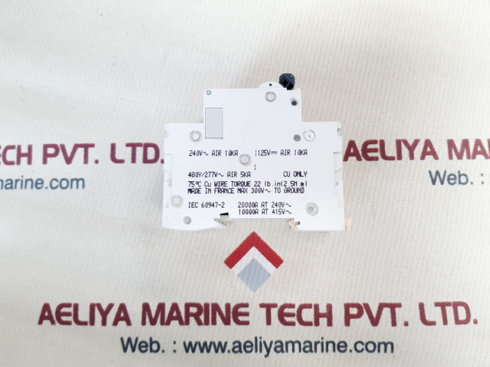 Merlin gerin multi9 c60 c16a 24451 2pole circuit breaker