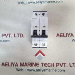 Siemens 5sy42 mcb c4 2pole circuit breaker