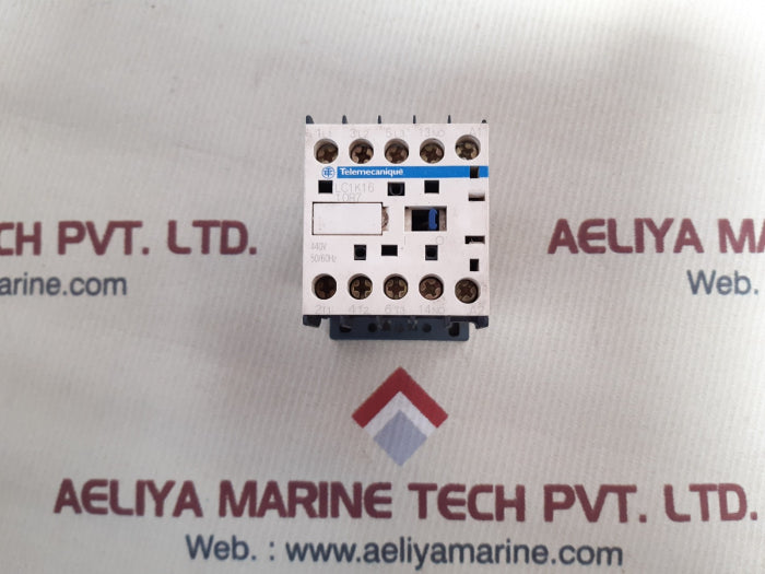 Telemecanique/schneider electric lc1k16 10r7 contactor 440v 50/60hz