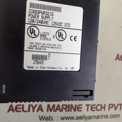 Ge fanuc ic693pwr321s power supply 120/240vac, 125vdc