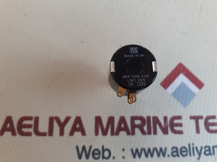 Rs Res 100K Potentiometer/Switch