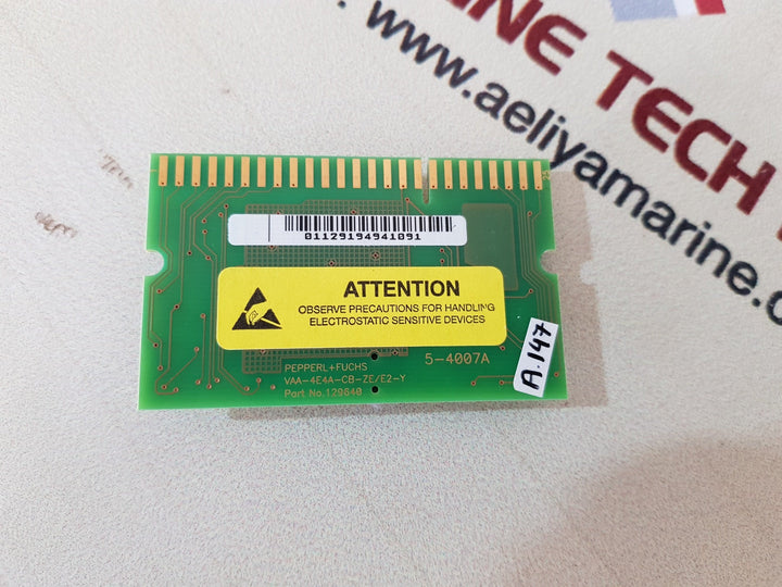 Pepperl fuchs vaa-4e4a-cb-ze/e2-y pcb board