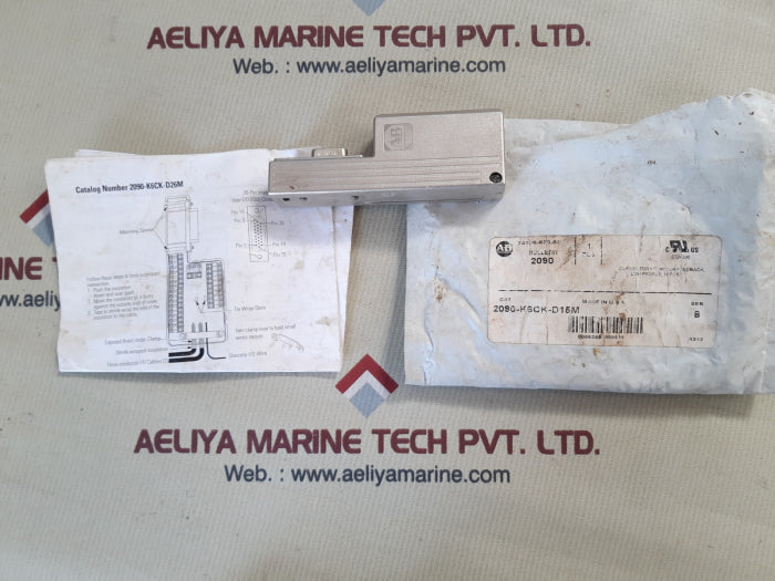 Allen bradley 2090-k6ck-d15m connector