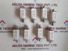 Lot of 8X M.schneider eurofuse nh-00/000 fuse 16A