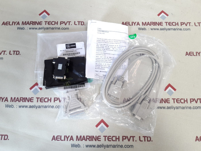 Ge fanuc he693snp232r adapter with cable