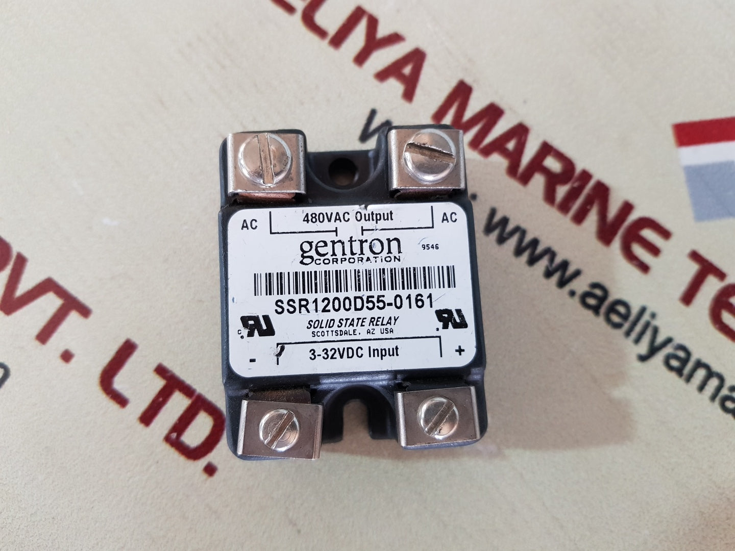 Gentron ssr1200d55-0161 solid state relay