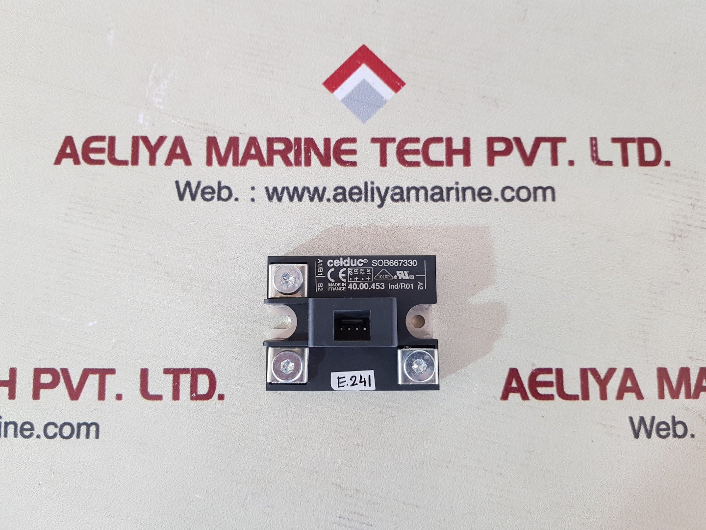Celduc sob667330 solid state relay 40.00.453 ind/r01