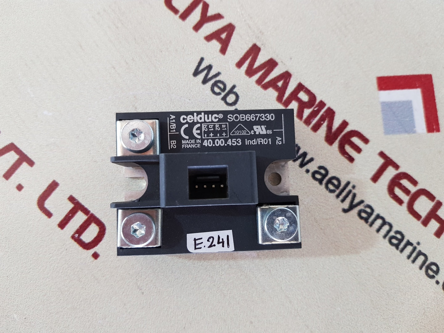 Celduc sob667330 solid state relay 40.00.453 ind/r01