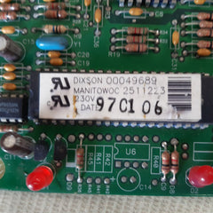 Manitowoc 2511223 /dixson 00049689 control board