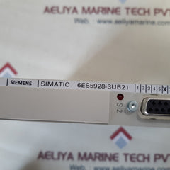 Siemens simatic 6es5928-3ub21 central processing unit