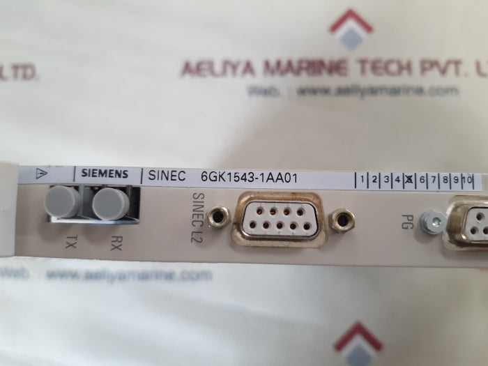 Siemens sinec 6gk1543-1aa01 communication module