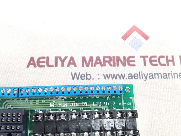 Hyun Jin Hj–107 Signal Light Column Printed Circuit Board 97.2