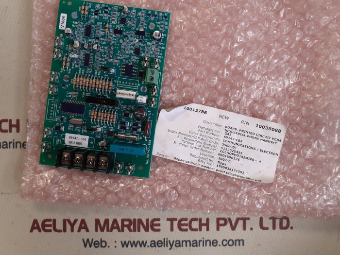 Gai 69147-104 Printed Circuit Pcb Card