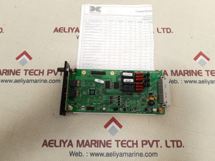 Detcon ppm h2s mod 10c controller 440-005101-000