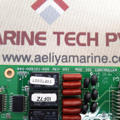 Detcon ppm h2s mod 10c controller 440-005101-000
