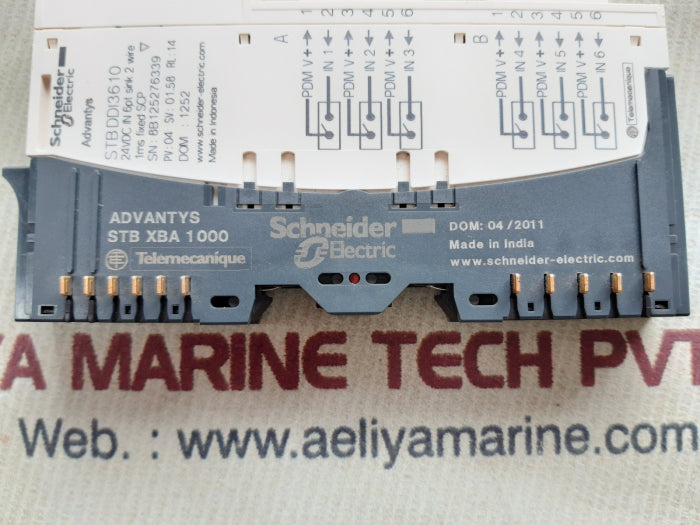 Schneider electric advantys stb ddi3610 digital input module