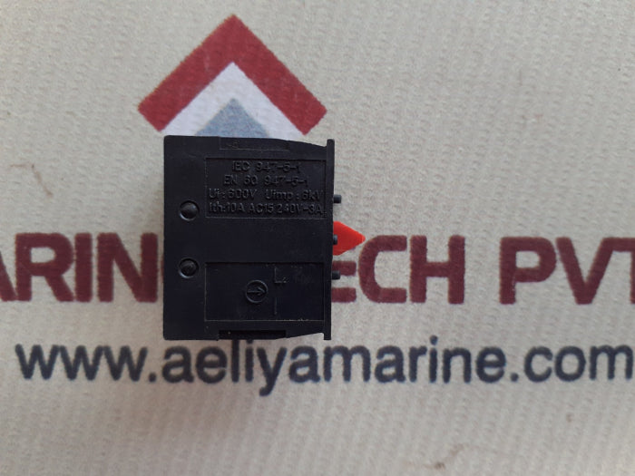 Lot of 5X SCHNEIDER ELECTRIC ZB2-BE102 Contact Block IEC 947-5-1 600V 10A
