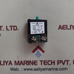 General electric cr104p-sg21b-v2 logic reed contact block