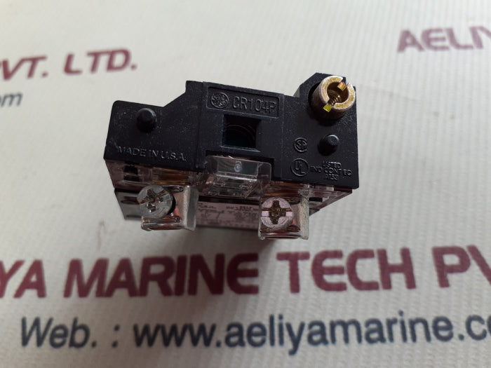 General electric cr104p-sg21b-v2 logic reed contact block