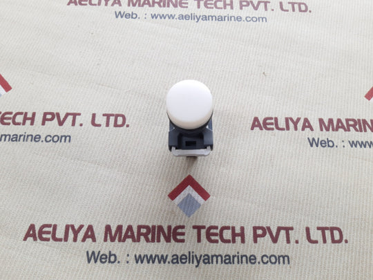 Abb mlb-1 white pilot light with contact block
