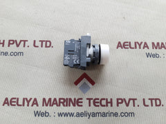 Abb mlb-1 white pilot light with contact block