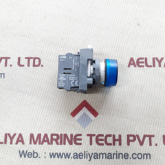 Abb mlb-1 blue pilot light with contact block