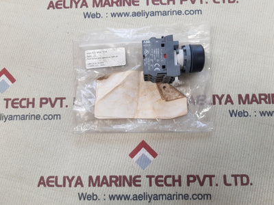 Lot Of 2X Abb MCB-01 Green Light With Contact Block Ac-15. 400V~230V~120V~