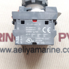 Abb mcb-01 red light with contact block