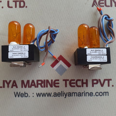 Lot Of 2X Bulb Assy 130V Yel Px99901388