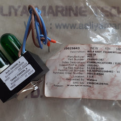 Lot Of 2X Px99901387 130V Green Bulb Assy