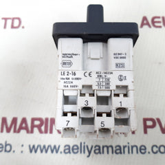 Sprecher+schuh le 2-16 cam switch