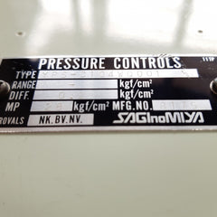 Saginomiya yps-c104wq001 differential pressure switch