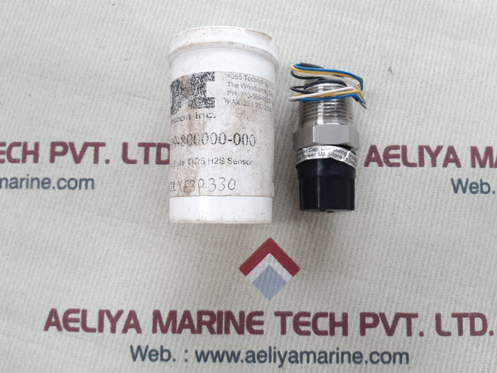 Detcon 399-800000-000 solid state mos h2s sensor xf3p330