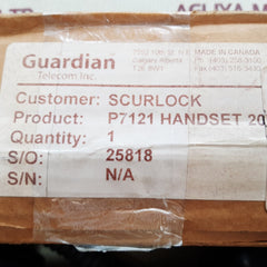 Guardian p7121 handset