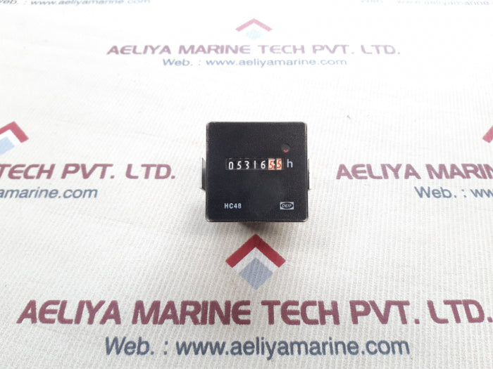DEIF HC48 Running hours counter 230 V 60 HZ IP-40 07.01