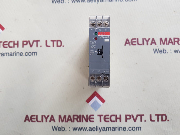 Abb off delay with auxiliary supply time relay