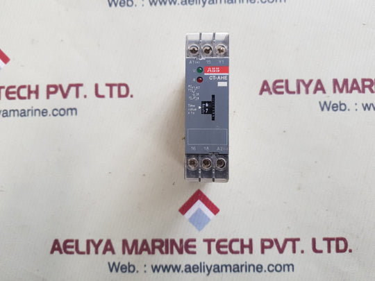 Abb off delay with auxiliary supply time relay