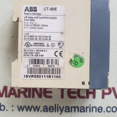Abb off delay with auxiliary supply time relay