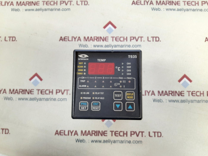 Springer controls t935 temperature monitor