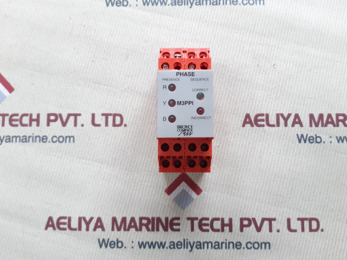 Broyce control m3ppi control phase monitoring relay